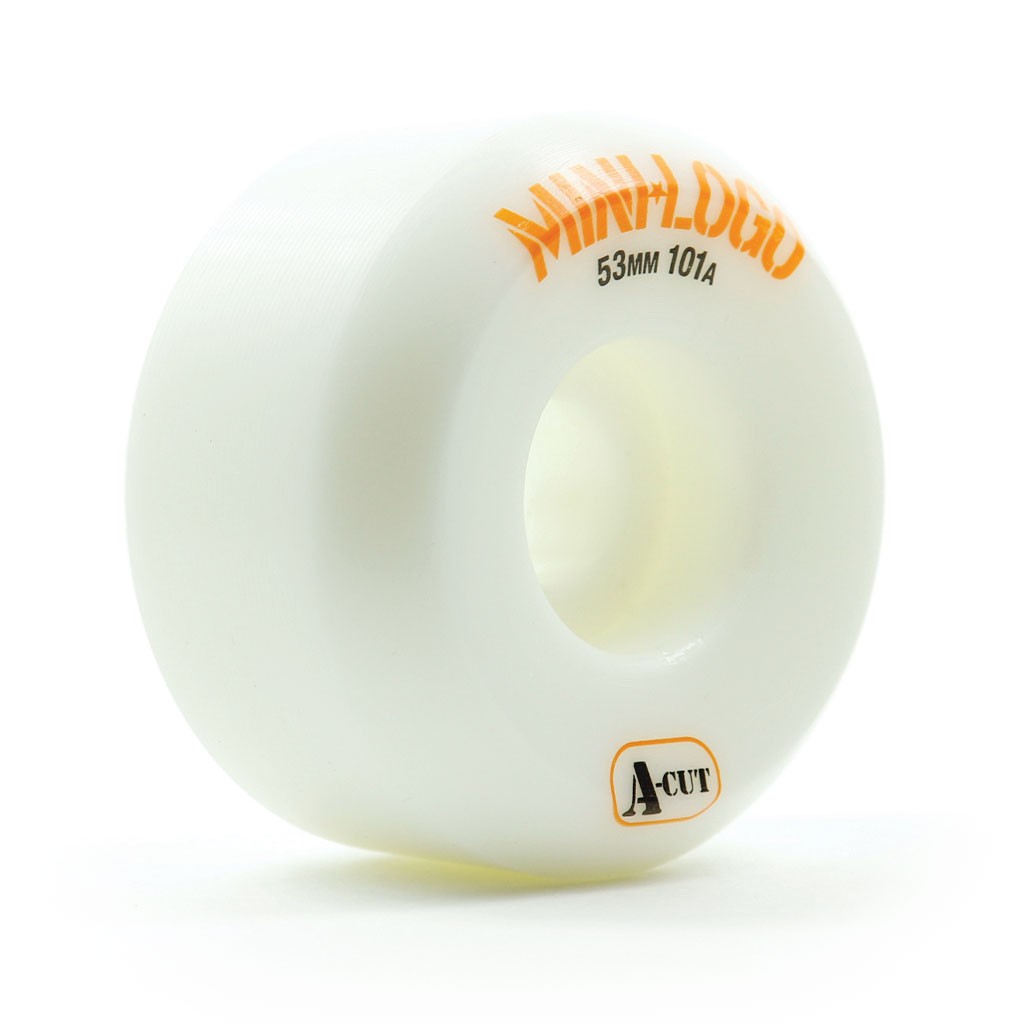 Roda Mini-Logo A-cut 53mm 101A - Branca