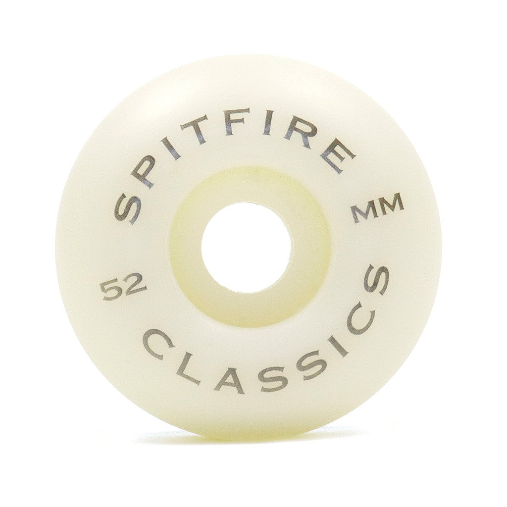 Roda Spitfire Wheels Classics 52mm - 99DU - Branco / Preto / Verde
