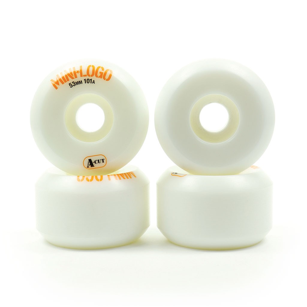 Roda Mini-Logo A-cut 53mm 101A - Branca