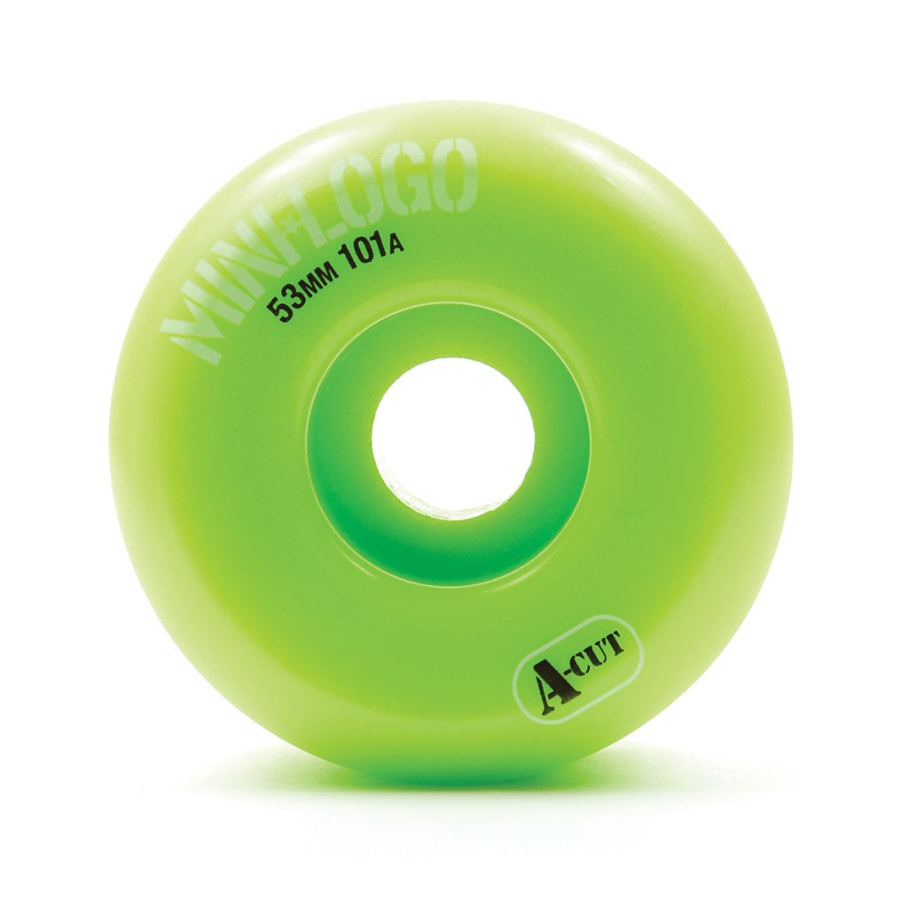 Roda Mini-Logo A-cut 53mm 101A - Verde