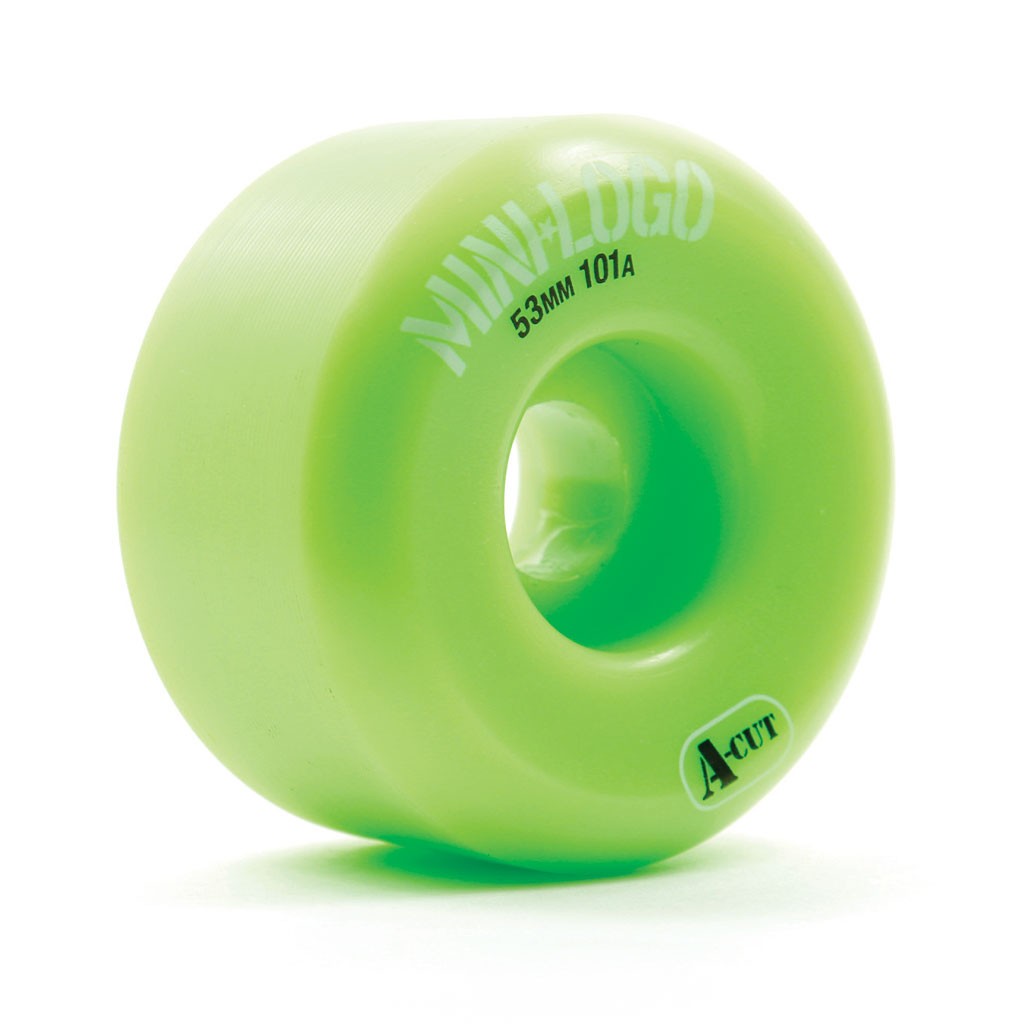 Roda Mini-Logo A-cut 53mm 101A - Verde