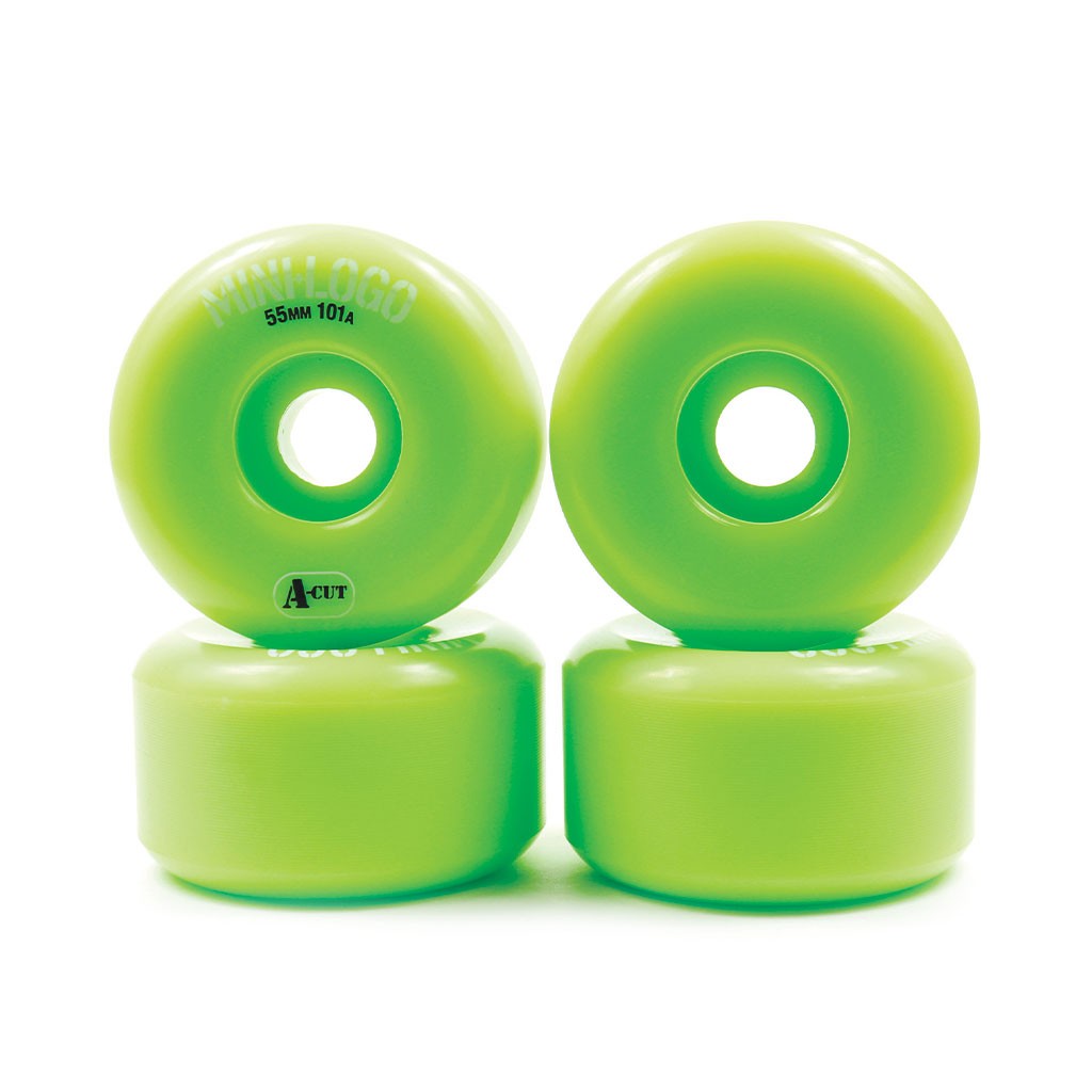 Roda Mini-Logo A-cut 55mm 101A - Verde