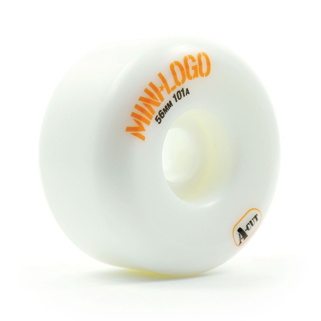Roda Mini-Logo A-cut 56mm 101A - Branco