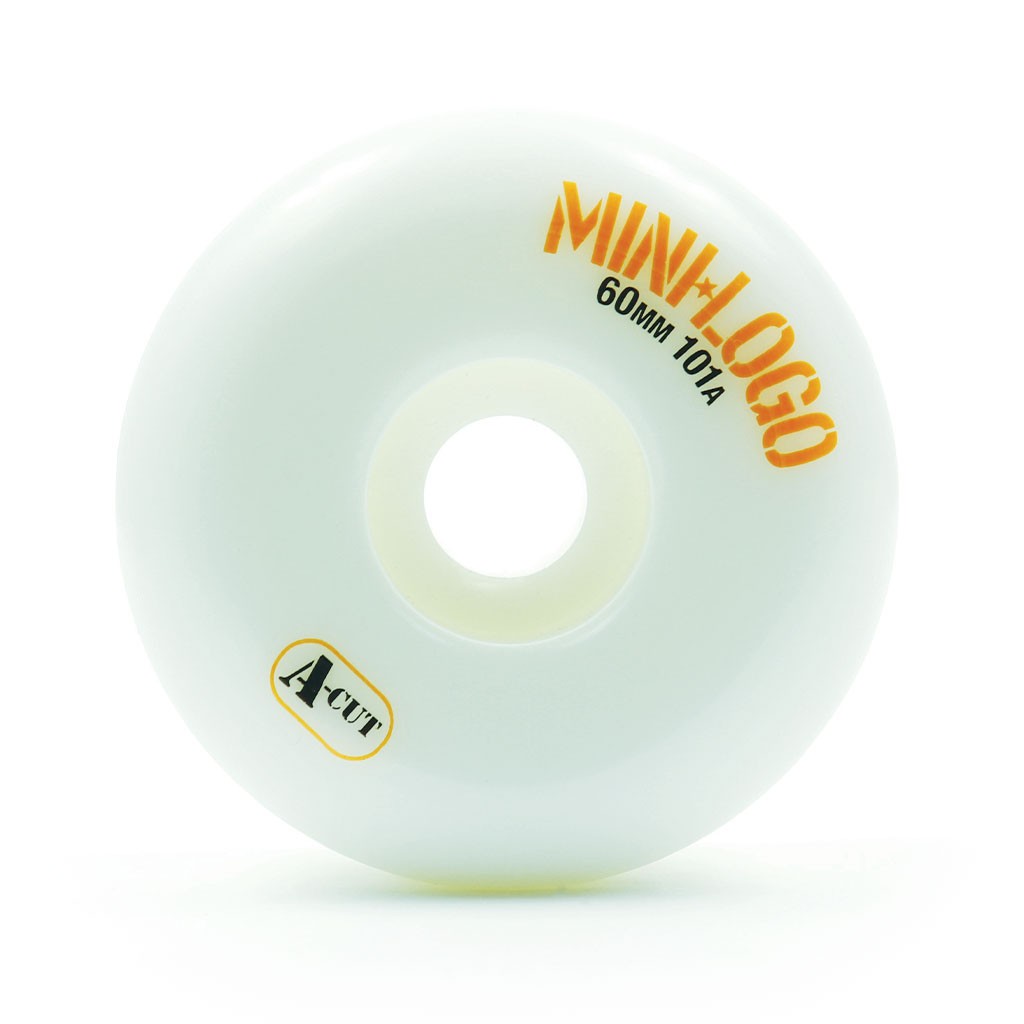 Roda Mini-Logo A-cut 60mm 101A - Branco