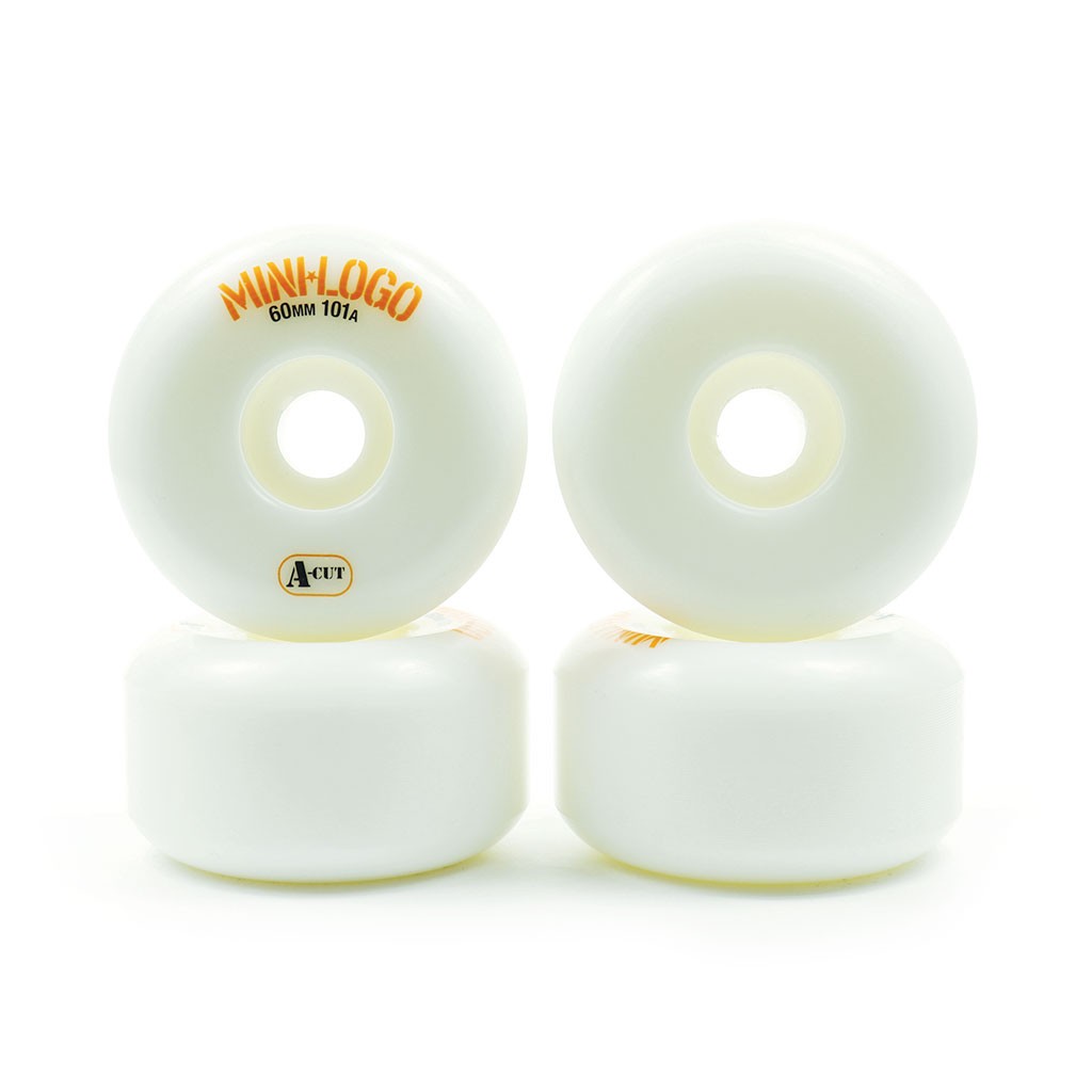 Roda Mini-Logo A-cut 60mm 101A - Branco