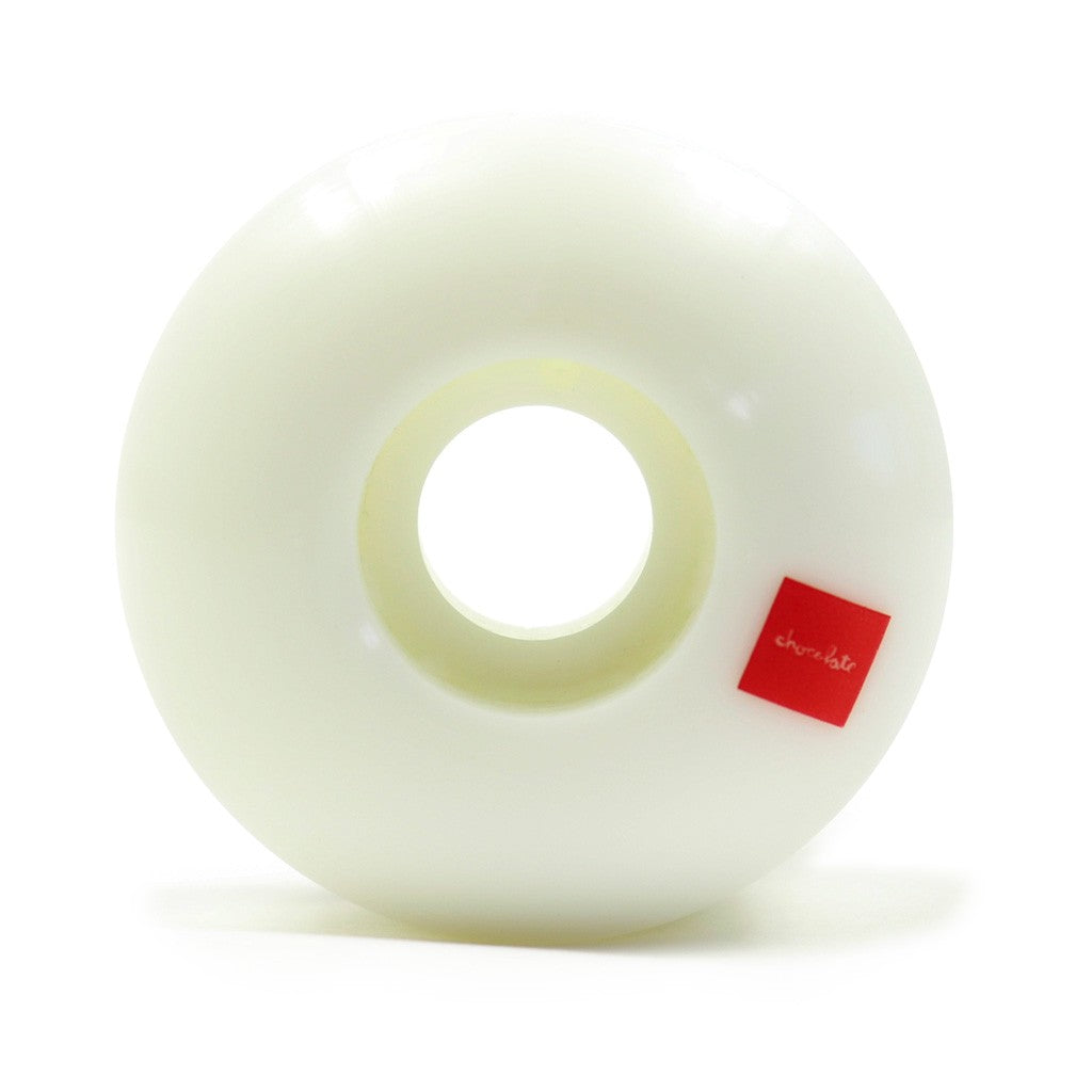 Roda Chocolate Skateboards Original Chunk Staple 52mm - 99A - Branca