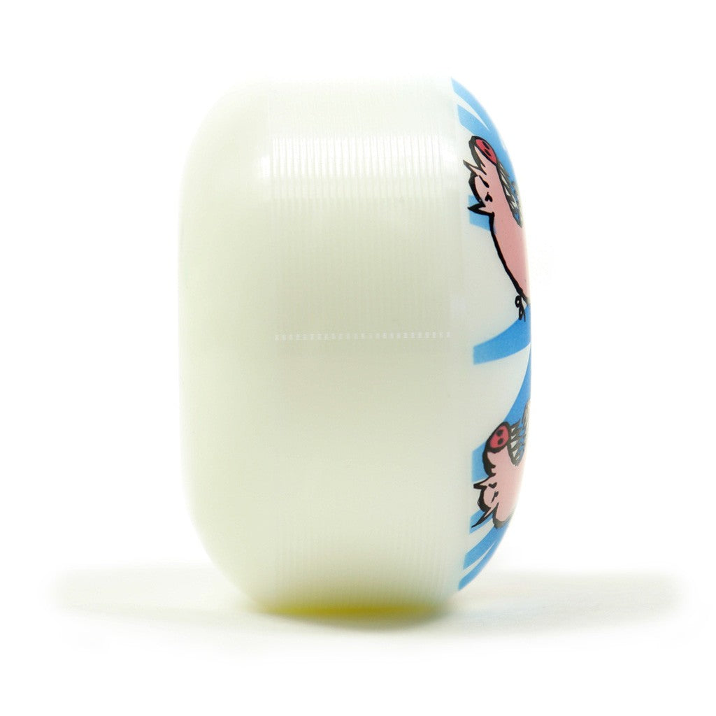 Roda Pig Wheels Teeth 54mm - 101A - Branco