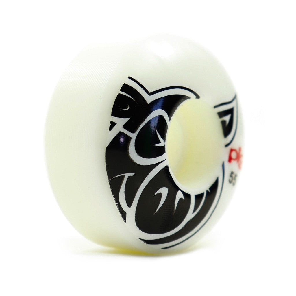 Roda Pig Wheels Head ProLine 55mm - 101A - Branco