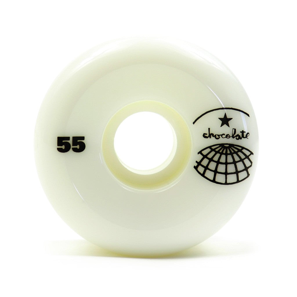 Roda Chocolate Skateboards Global 55mm - 99A - Branco