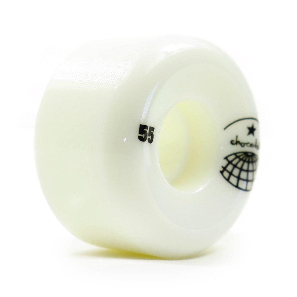 Roda Chocolate Skateboards Global 55mm - 99A - Branco