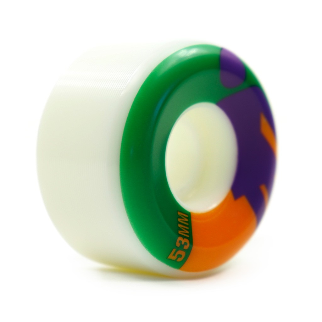 Roda Girl Skateboards OG Splitz 53mm - 99A - Branco