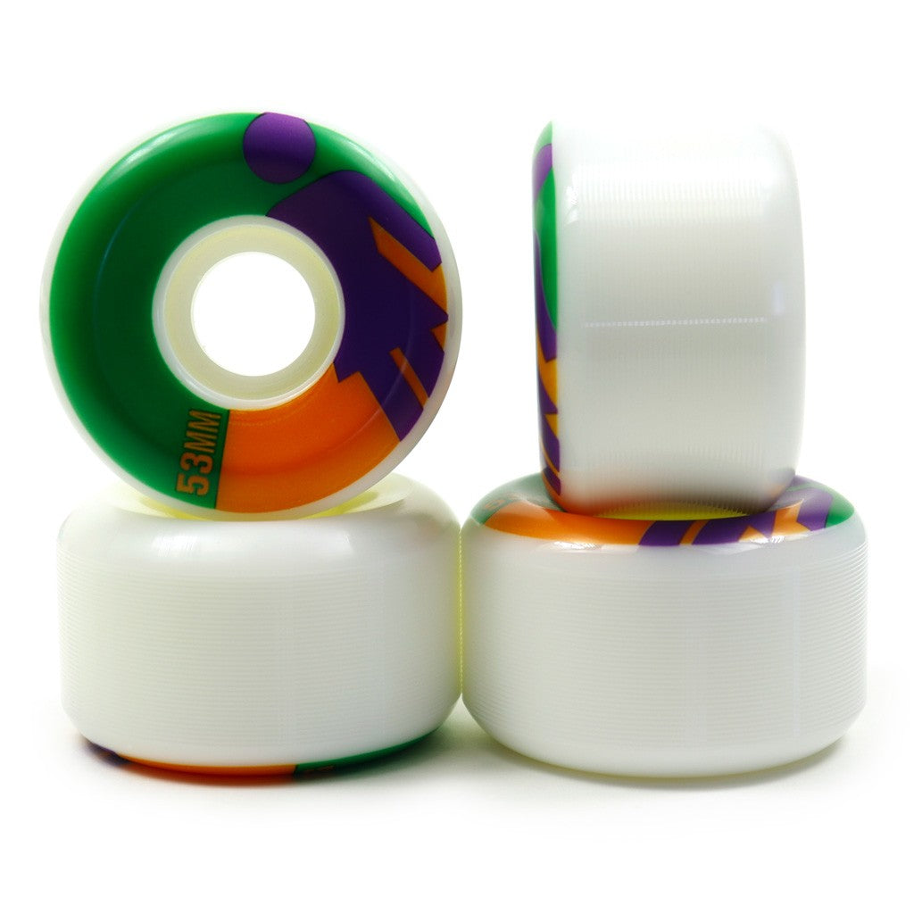 Roda Girl Skateboards OG Splitz 53mm - 99A - Branco