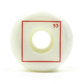 Roda Chocolate Skateboards Squared Conical 53mm - 99A - Branco