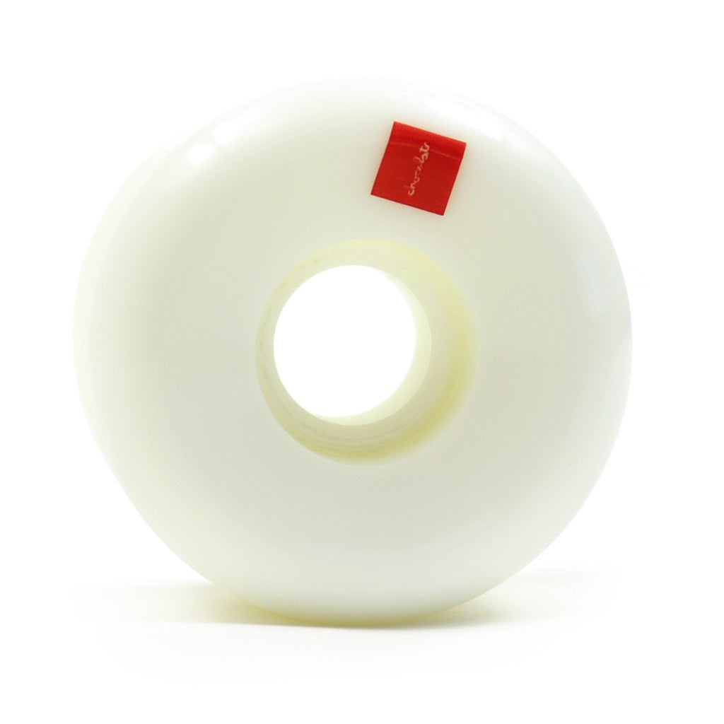 Roda Chocolate Skateboards Squared Conical 53mm - 99A - Branco