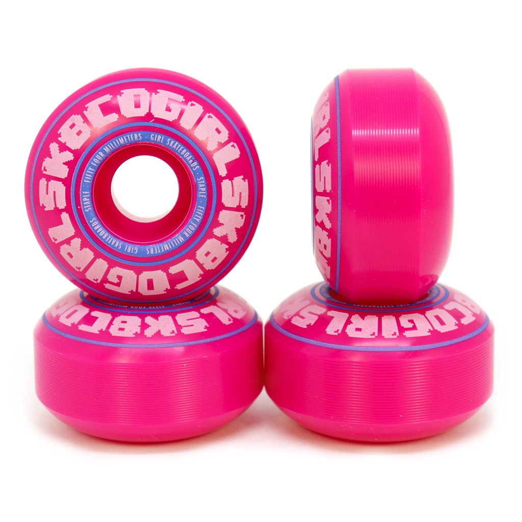 Roda Girl Skateboards Bobble 54mm - 99A - Rosa