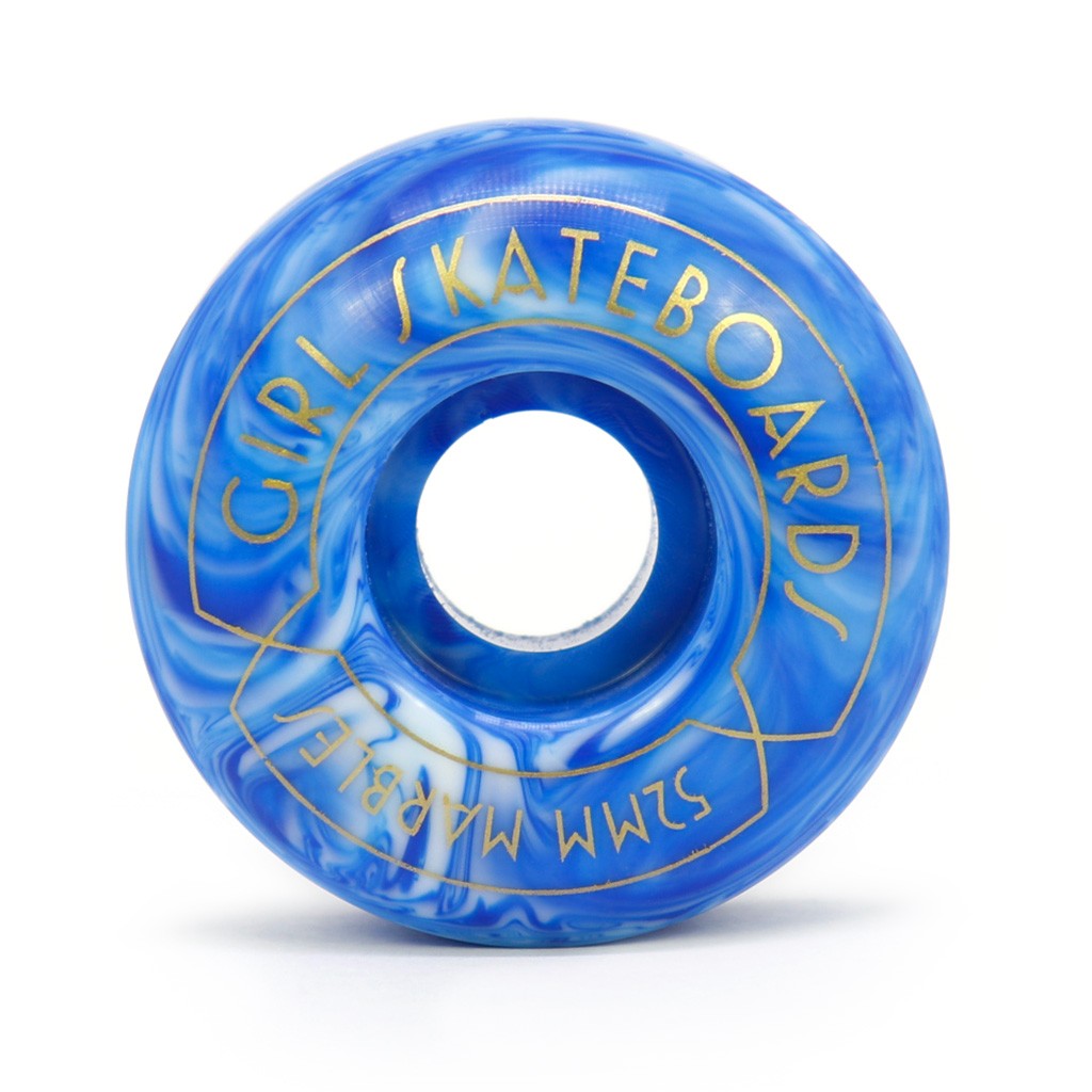 Roda Girl Skateboards Marbles 52mm - 99A - Azul