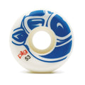 Roda Pig Wheels Head Conical 53mm - 101A - Branco / Azul