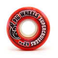 Roda Pig Wheels Supercruisers 62mm - 85A - Vermelho / Rosa