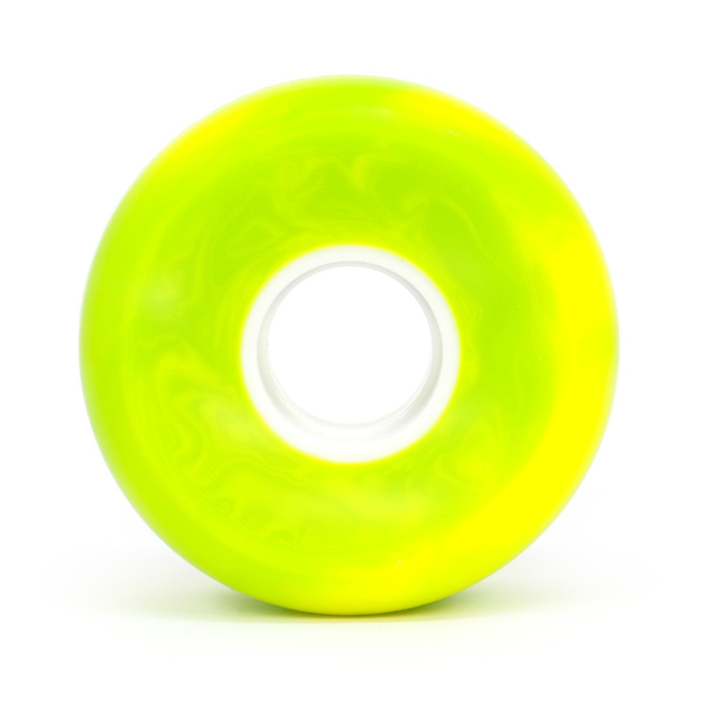 Roda Pig Wheels Supercruisers 66mm - 85a - Verde / Amarelo