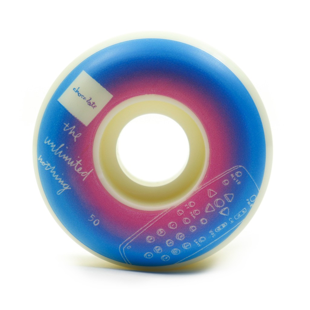 Roda Chocolate Skateboards Sketch Fade 50mm - 99A - Branco