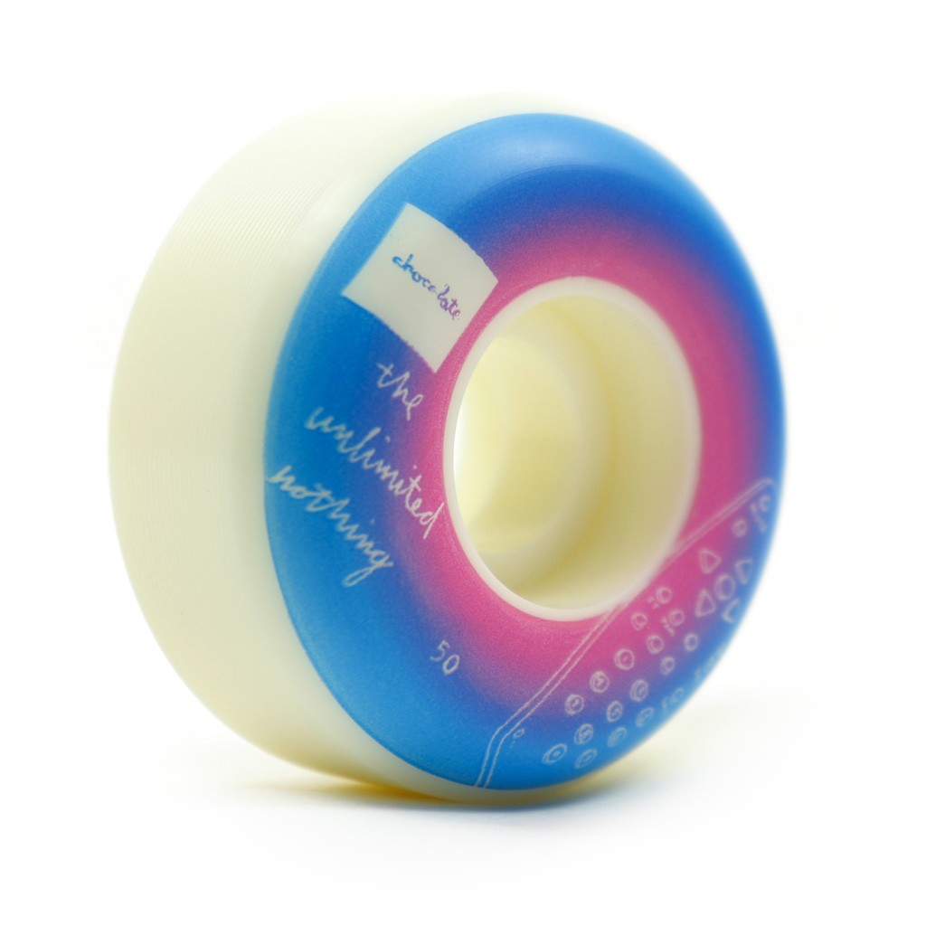 Roda Chocolate Skateboards Sketch Fade 50mm - 99A - Branco