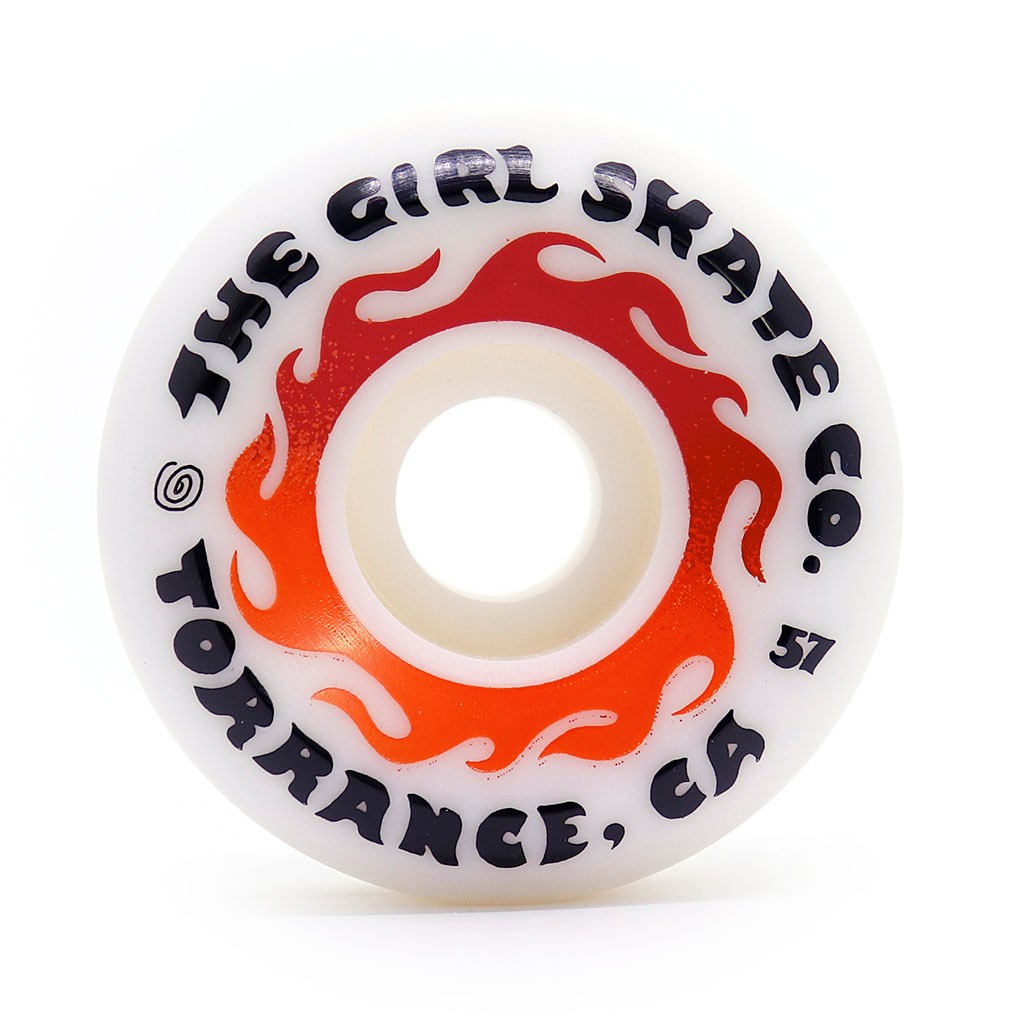 Roda Girl Skateboards GSSC Conical 57mm - 99A - Branca