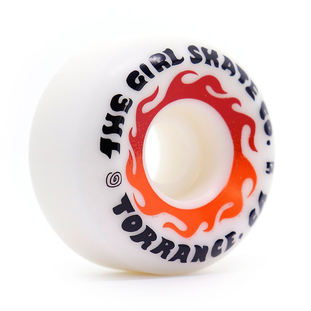 Roda Girl Skateboards GSSC Conical 57mm - 99A - Branca