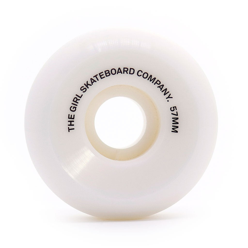 Roda Girl Skateboards National Hero Conical 57mm - 99A - Branca