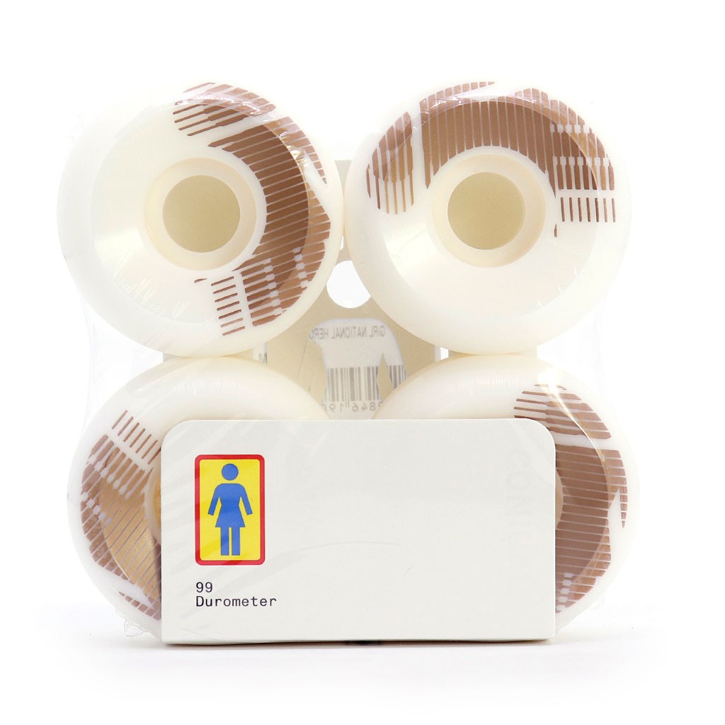 Roda Girl Skateboards National Hero Conical 57mm - 99A - Branca