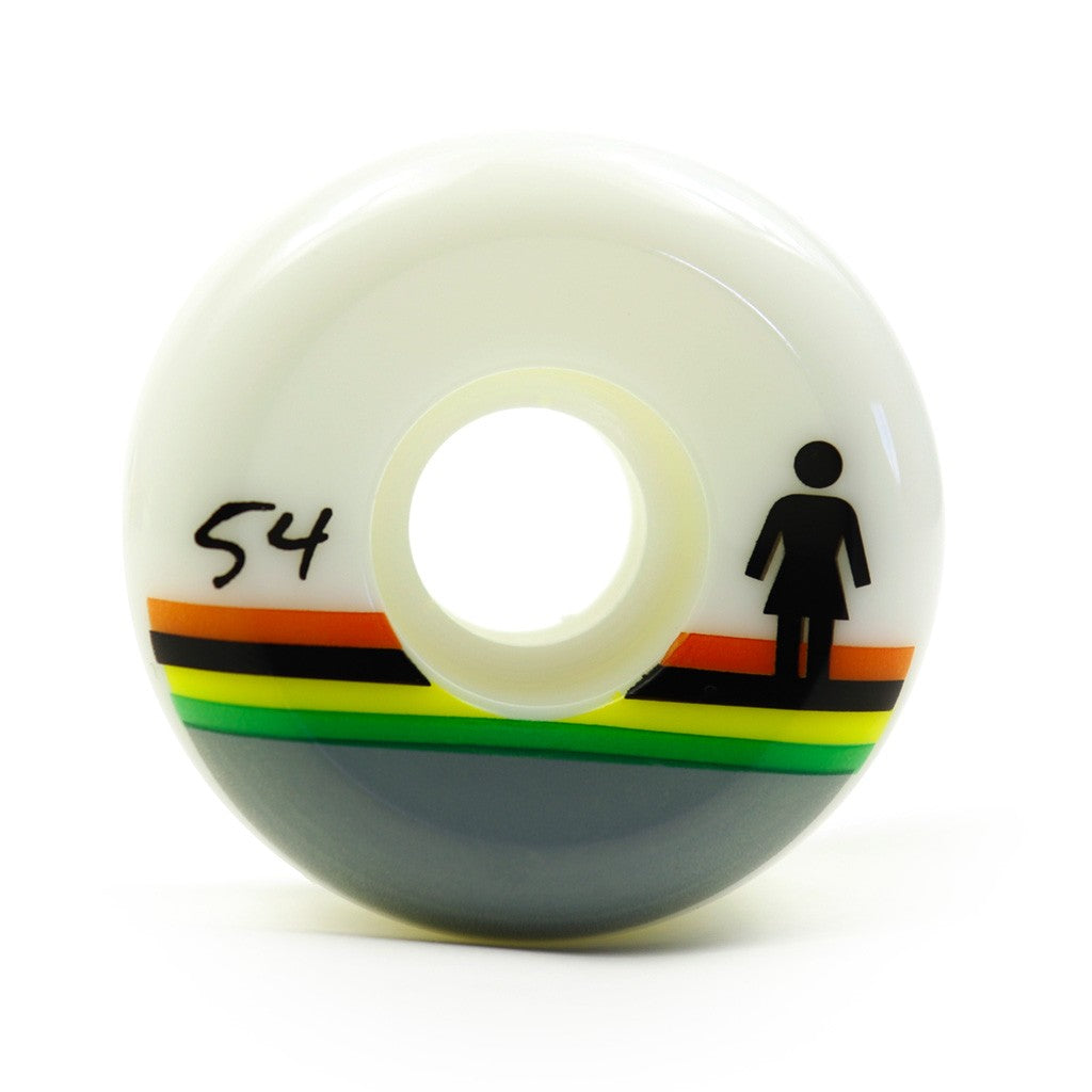 Roda Girl Skateboards Horizon OG Conical 54mm - 99A - Branco