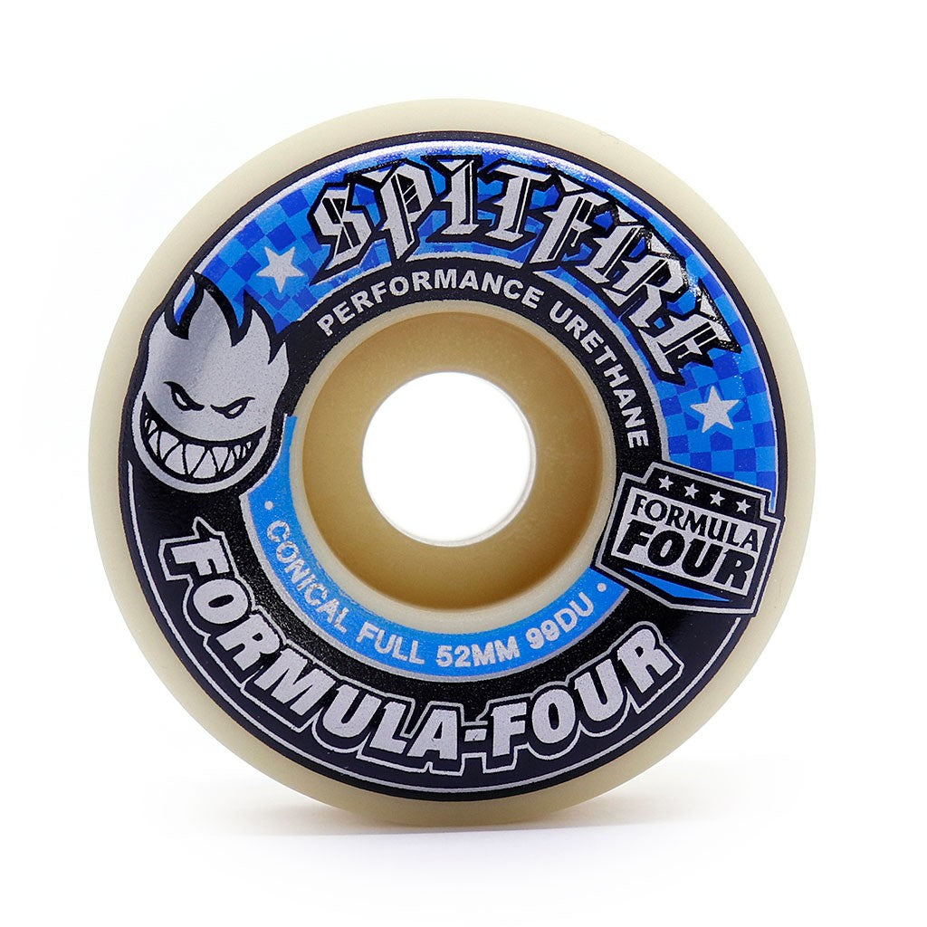 Roda Spitfire Wheels Conical Full Formula Four 52mm - 99DU - Bege Claro