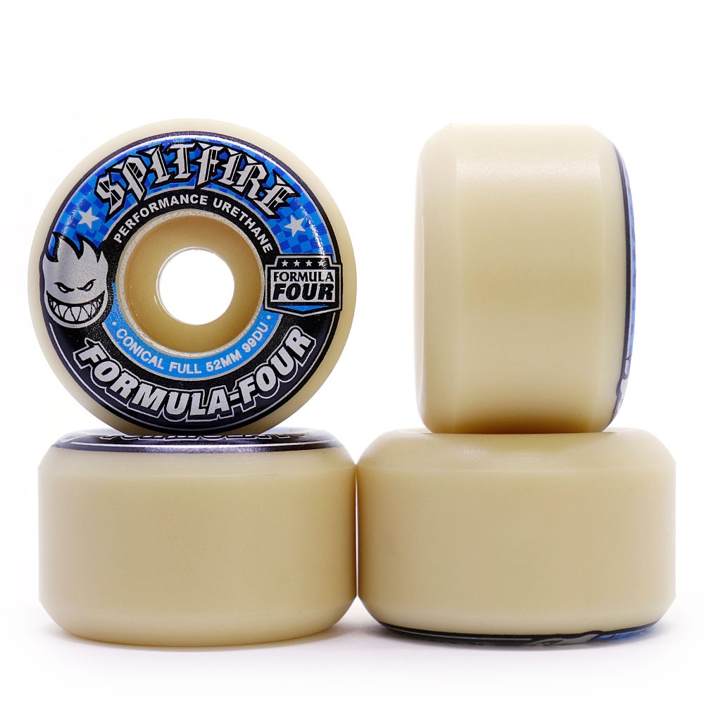 Roda Spitfire Wheels Conical Full Formula Four 52mm - 99DU - Bege Claro