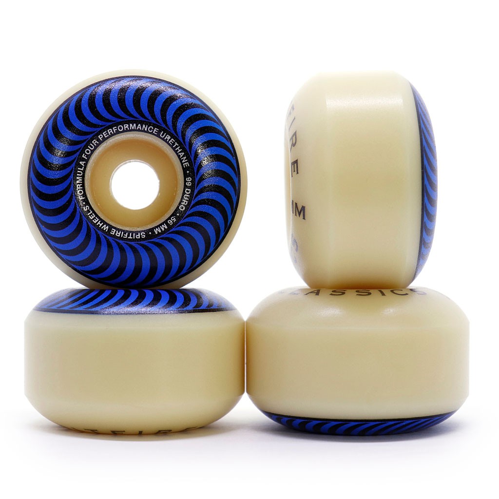 Roda Spitfire Wheels Classic Formula Four 56mm - 99DU - Bege Claro