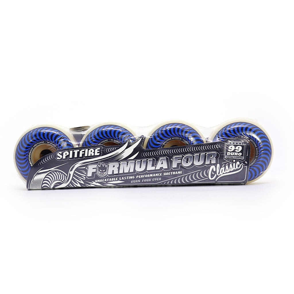 Roda Spitfire Wheels Classic Formula Four 56mm - 99DU - Bege Claro