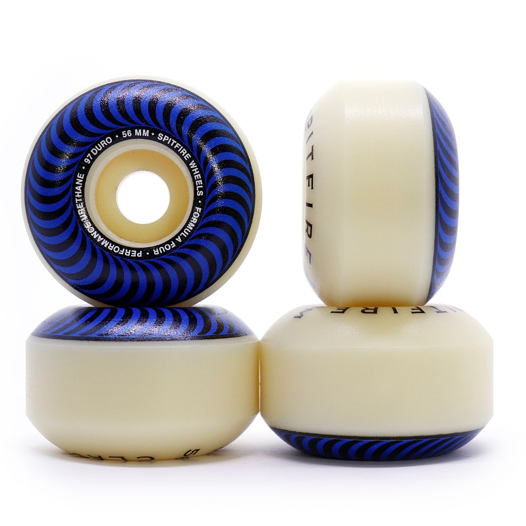 Roda Spitfire Wheels Classic Formula Four 56mm - 97DU - Bege Claro