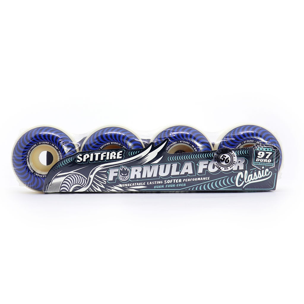 Roda Spitfire Wheels Classic Formula Four 56mm - 97DU - Bege Claro