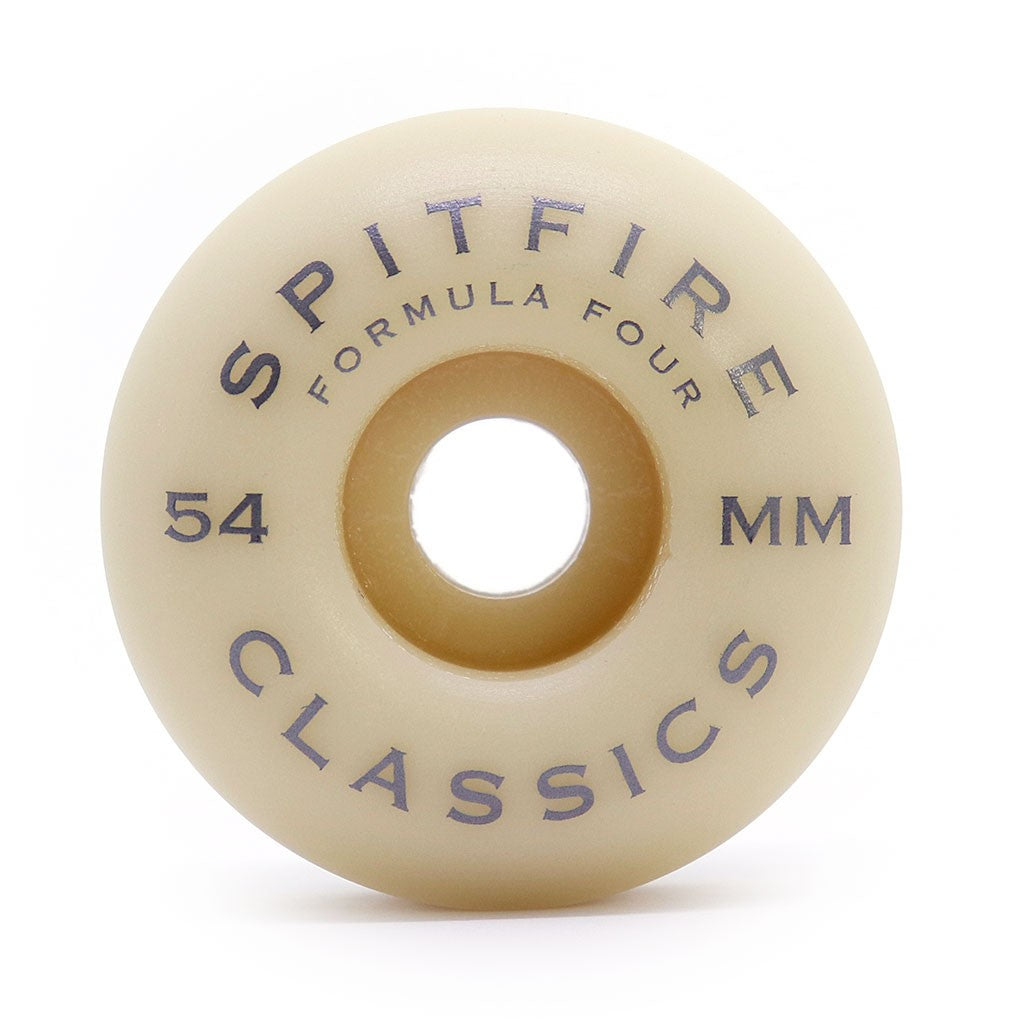 Roda Spitfire Wheels Classic Formula Four 54mm - 99DU - Bege Claro