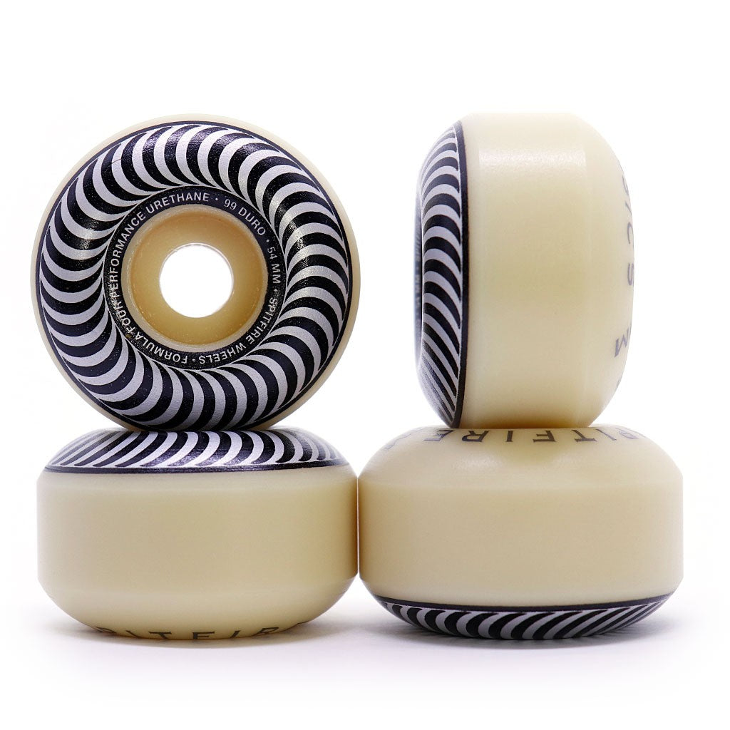 Roda Spitfire Wheels Classic Formula Four 54mm - 99DU - Bege Claro