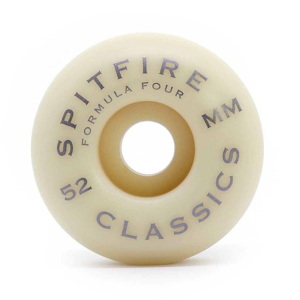 Roda Spitfire Wheels Classic-Formula Four 52mm - 99DU - Bege Claro