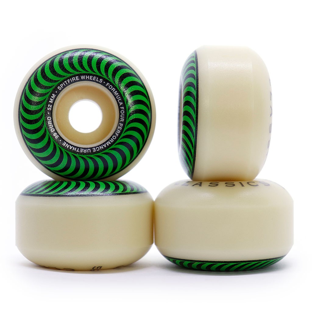Roda Spitfire Wheels Classic-Formula Four 52mm - 99DU - Bege Claro