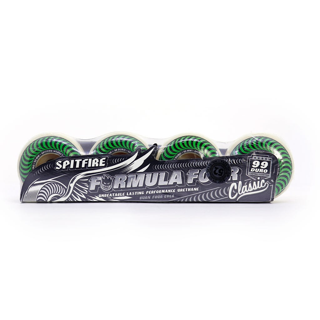 Roda Spitfire Wheels Classic-Formula Four 52mm - 99DU - Bege Claro