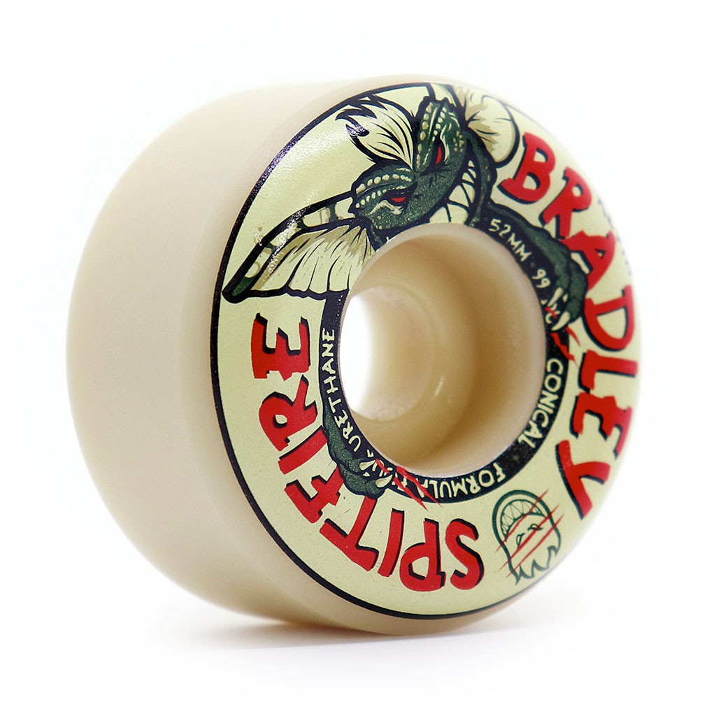 Roda Spitfire Wheels Bradley Conical Formula Four 52mm - 99DU - Bege Claro
