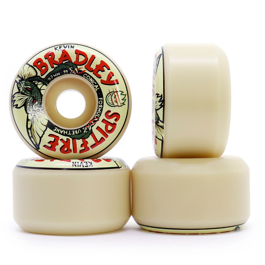 Roda Spitfire Wheels Bradley Conical Formula Four 52mm - 99DU - Bege Claro
