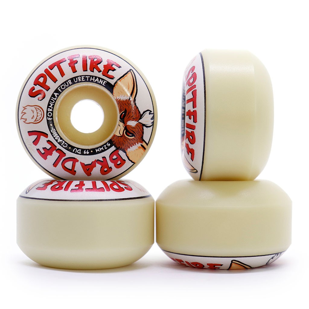 Roda Spitfire Wheels Bradley Classic Formula Four 52mm - 99DU - Bege Claro