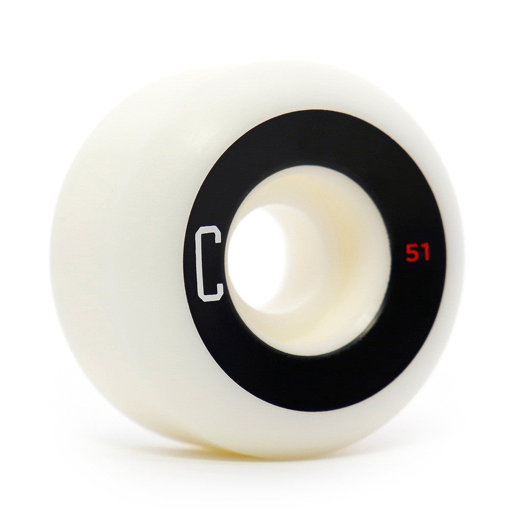 Roda Chocolate Skateboards Big C 51mm - 99A - Branca
