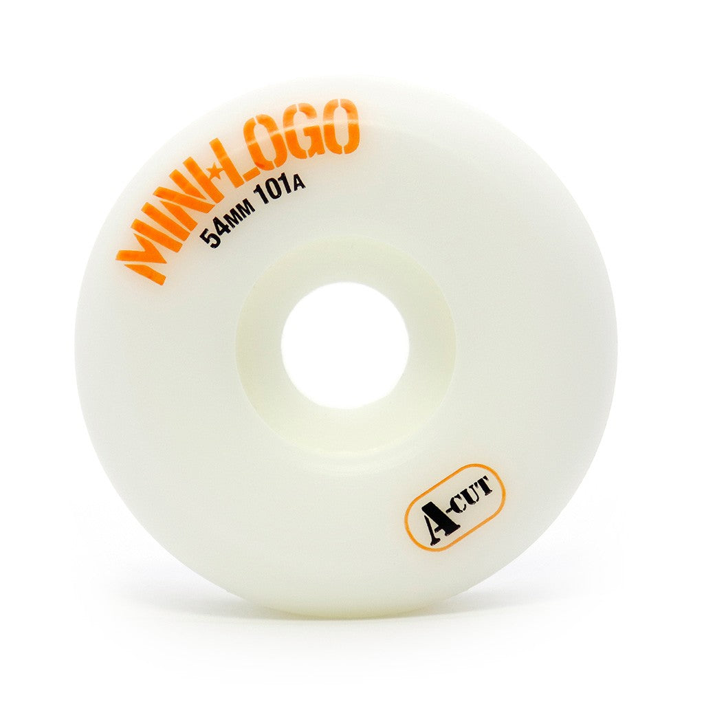 Roda Mini-Logo A-cut 54mm - 101A - Branca