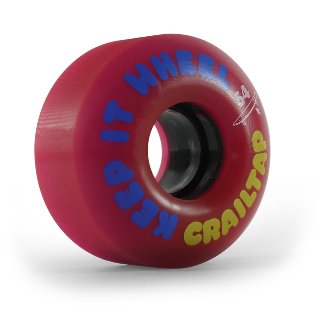 Roda Crailtap Keep It 54mm - 86A - Rosa / Azul