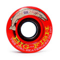 Roda Girl Skateboards Big Fish Cruiser 58mm - 90A - Vermelho translúcido