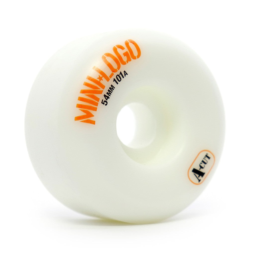 Roda Mini-Logo A-cut 54mm - 101A - Branca