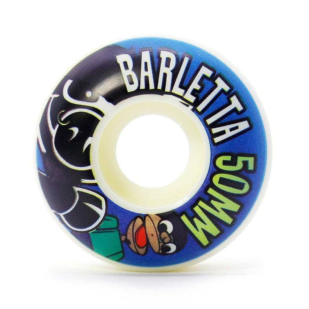 Roda Pig Wheels Barletta 50mm 101A - Branco / Azul